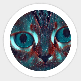 Chill mycat, revolution for cats Sticker